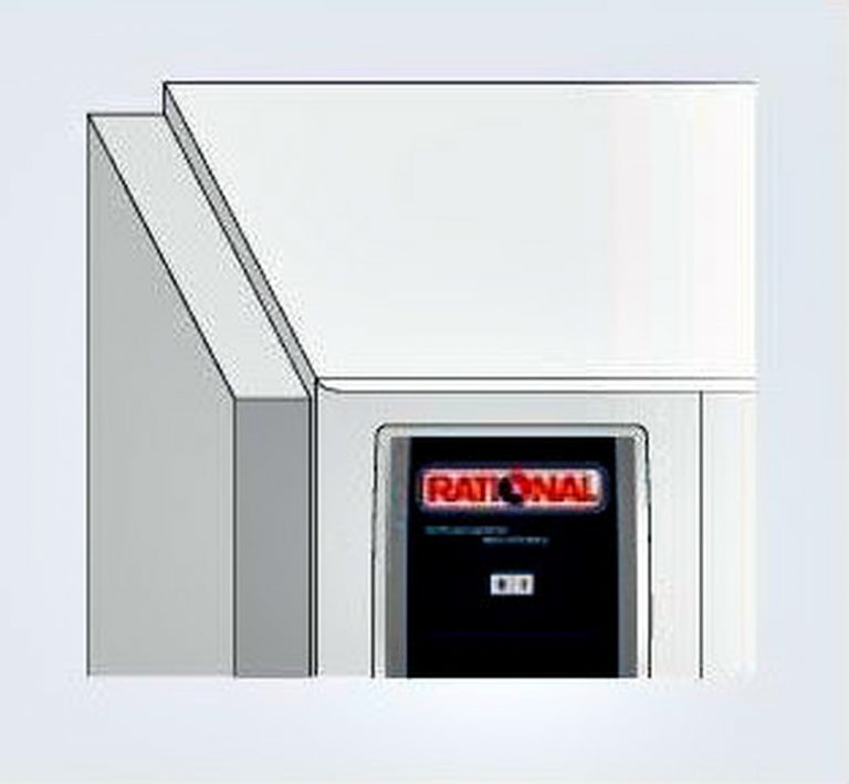 Rational Heat Shield for left side panel (Model 101/1) 60.75.110